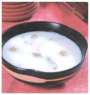 豆浆鲜菇汤
